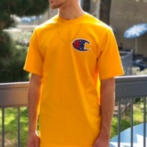 Champion Heritage Sublimated Logo T-Shirt Gold